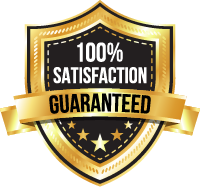 satisfaction guaranteed badge